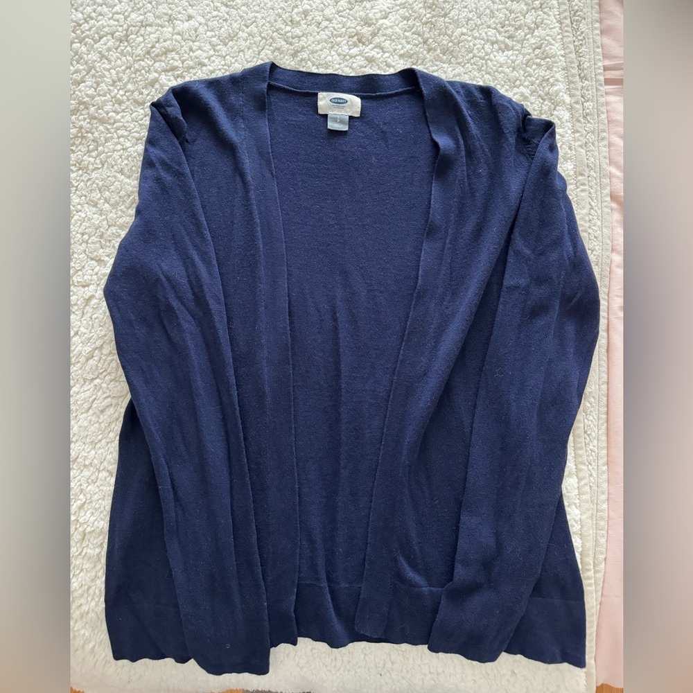Cardigan navy blue